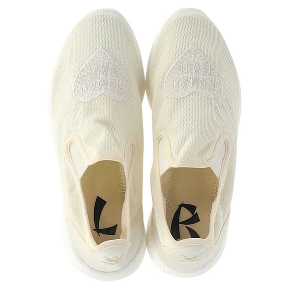 Adidas Originals x Human Made Pure Slip-on in White Mesh